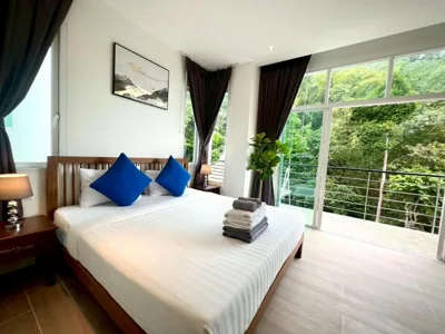 Deluxe appartement met twee slaapkamers en balkon — Grand Kamala Falls